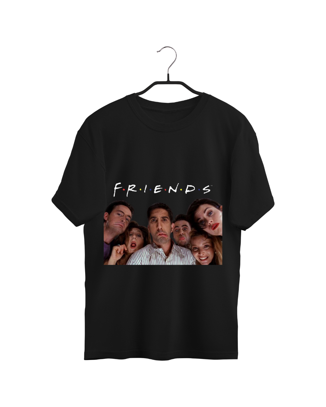 #2003 Playera Oversized Friends - Dark Cosmos MX