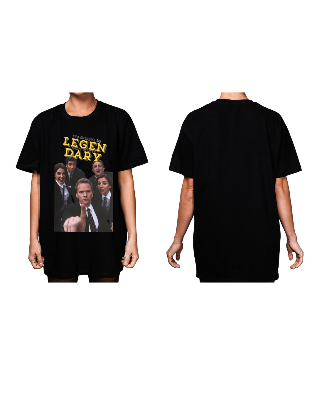 #2005 Playera Oversized How I Met Your Mother - Dark Cosmos MX