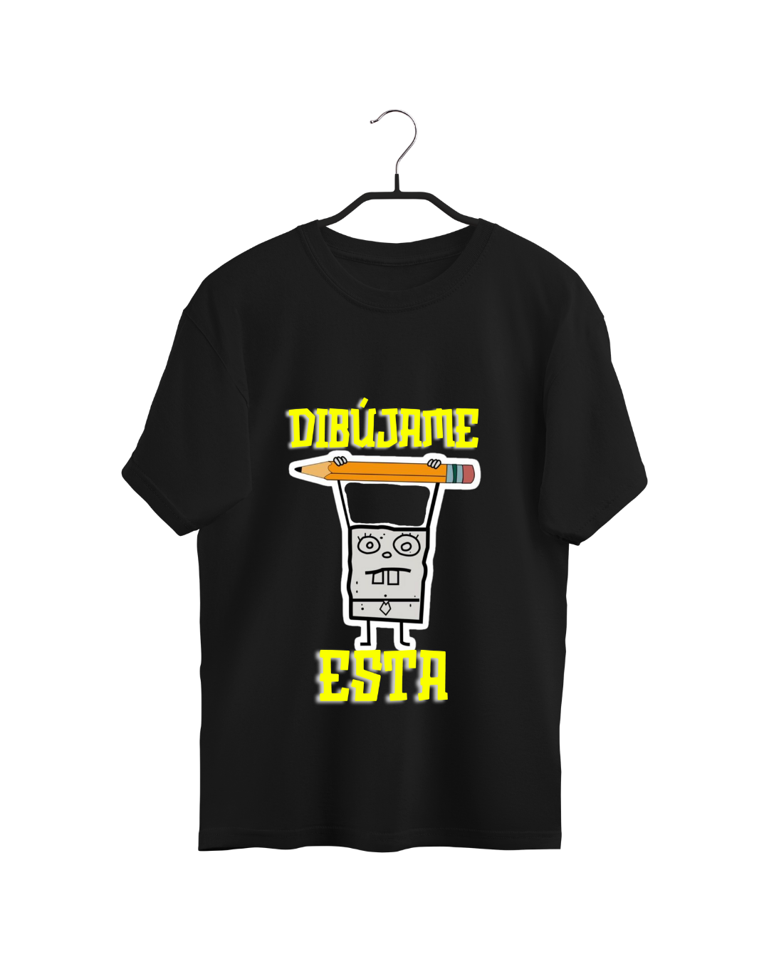 #3001 Playera Oversized Bob Esponja - Dark Cosmos MX