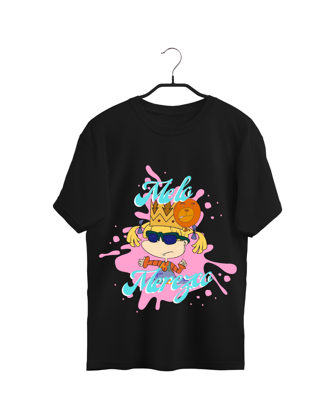 #3007 Playera Oversized Rugrats - Dark Cosmos MX