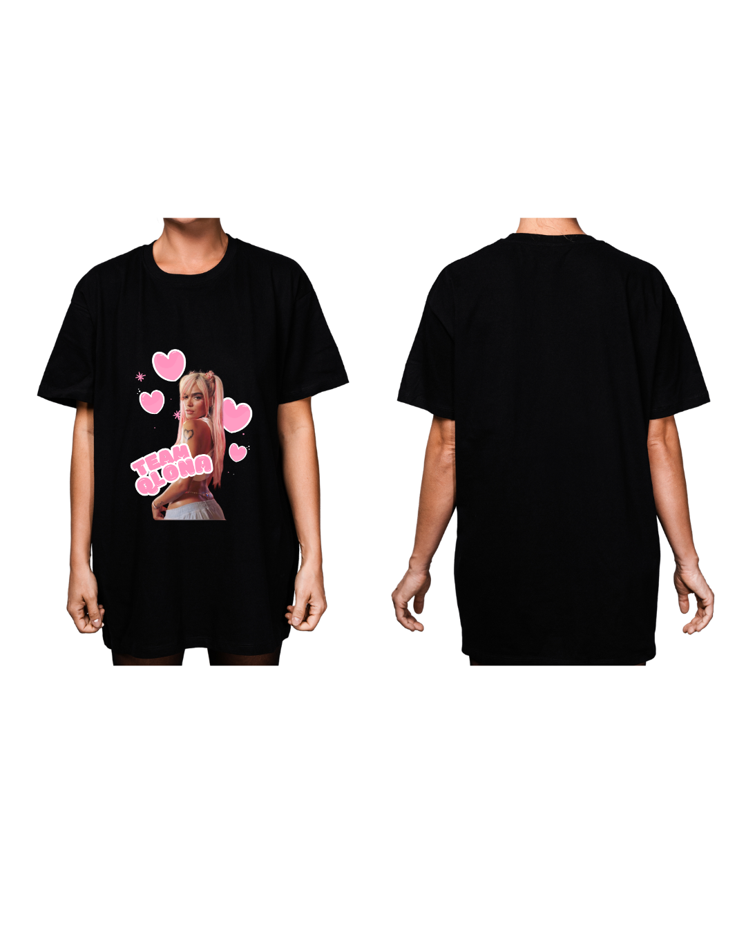 #1002 - Playera Oversized Karol G - Dark Cosmos MX