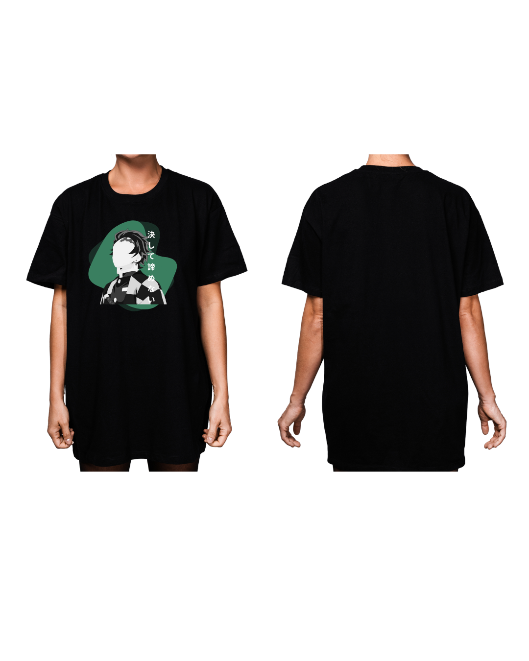#6002 - Playera Oversized Kimetsu No Yaiba