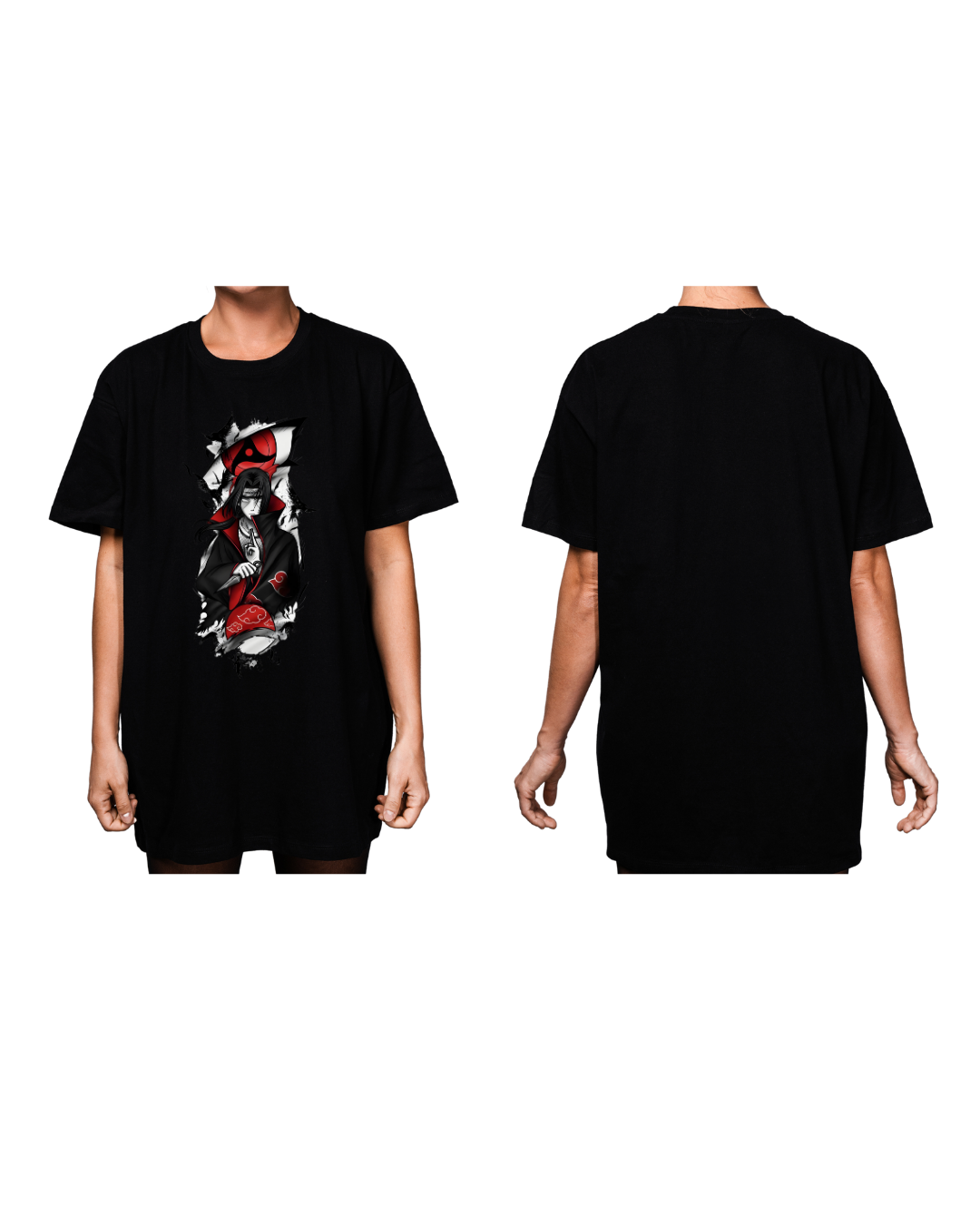 #6003 - Playera Oversized Itachi Uchiha