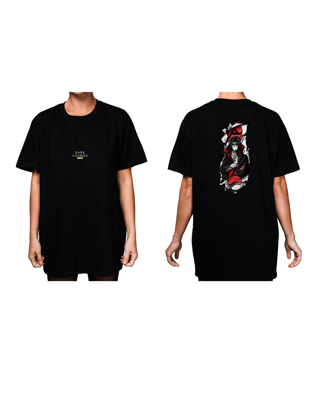 #6003 - Playera Oversized Itachi Uchiha