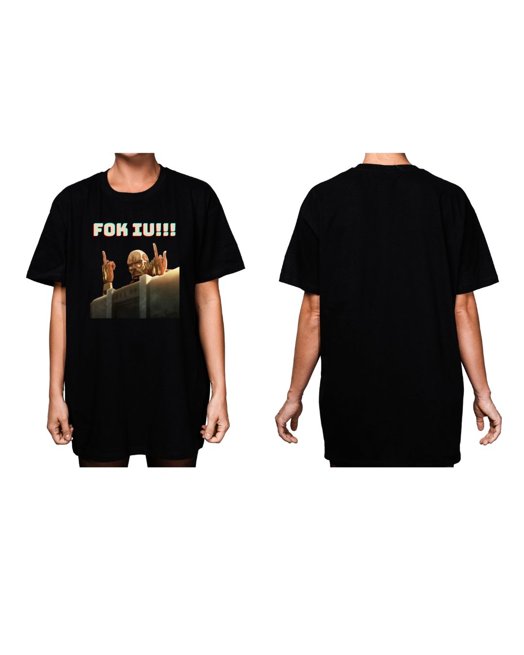 #6005 - Playera Oversized Attack on Titan