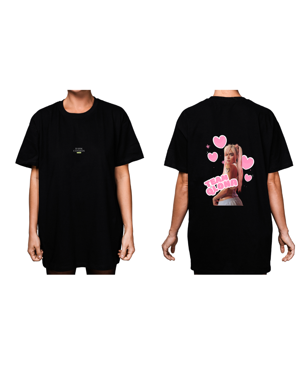 #1002 - Playera Oversized Karol G - Dark Cosmos MX