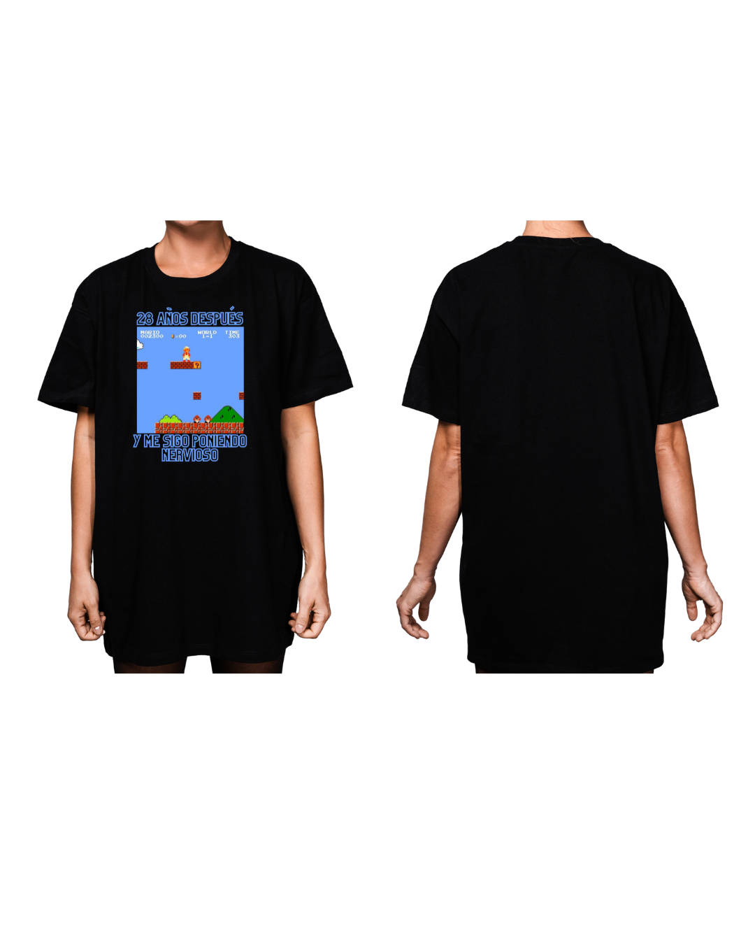 #7001 - Playera Oversized Super Mario