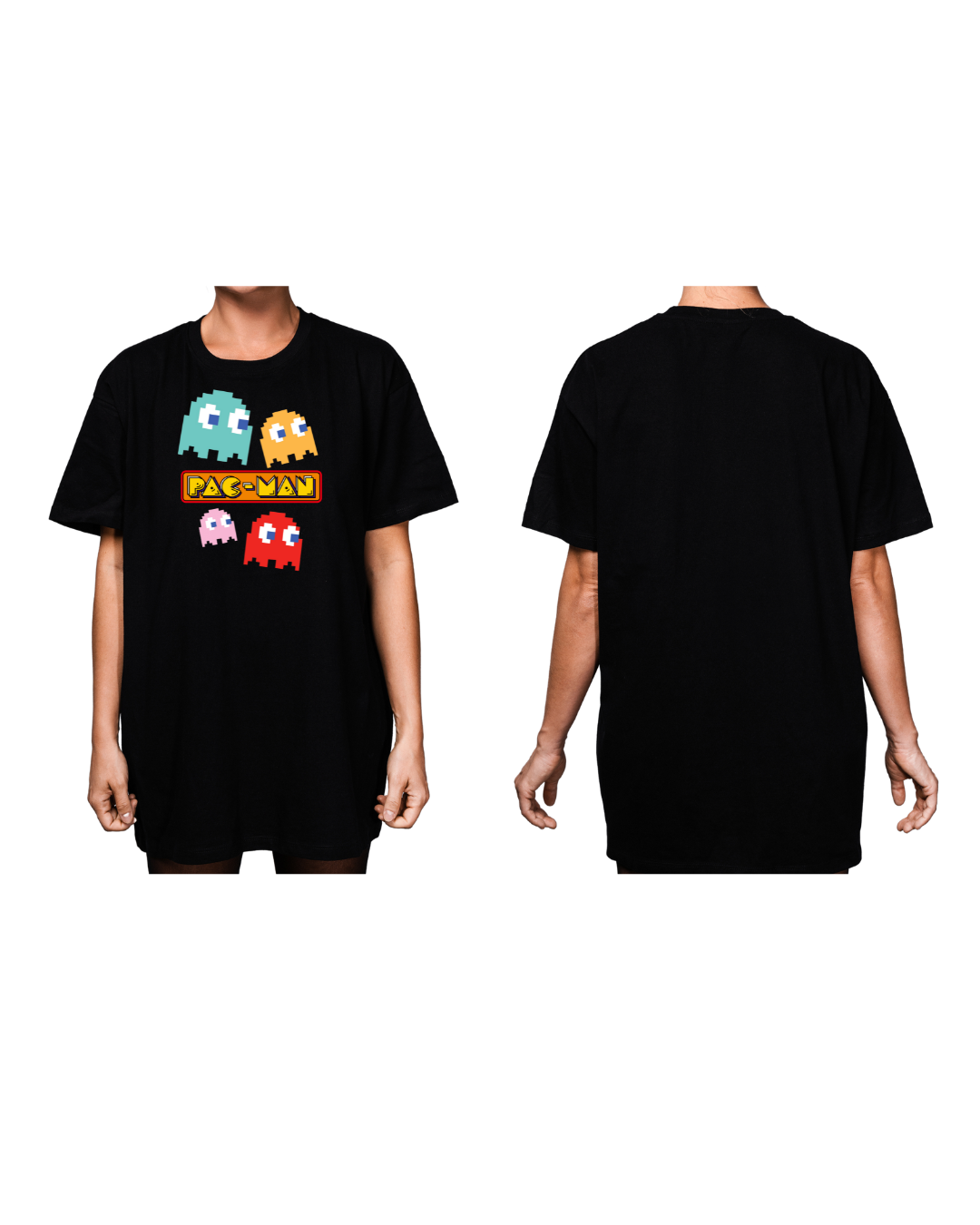 #7003 - Playera Oversized Pac Man