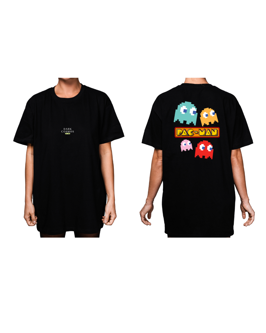 #7003 - Playera Oversized Pac Man