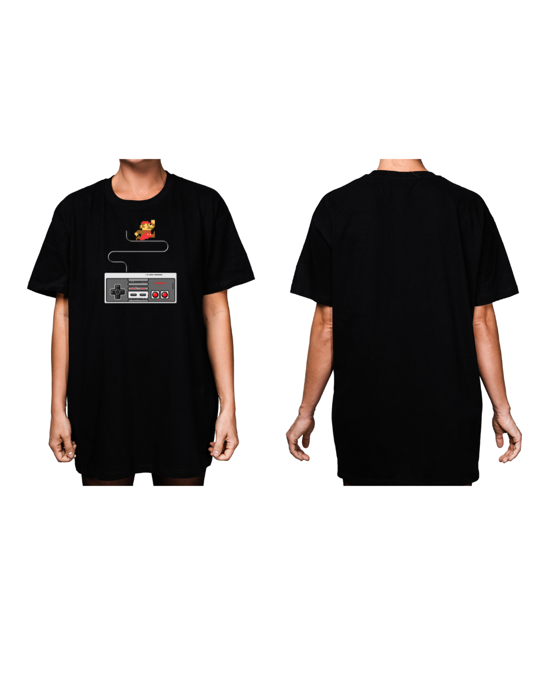 #7005 - Playera Oversized NES Mario