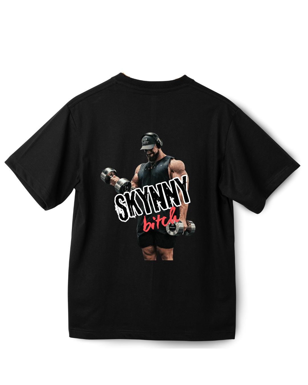#8001 - Playera Oversized Skinny Bitch
