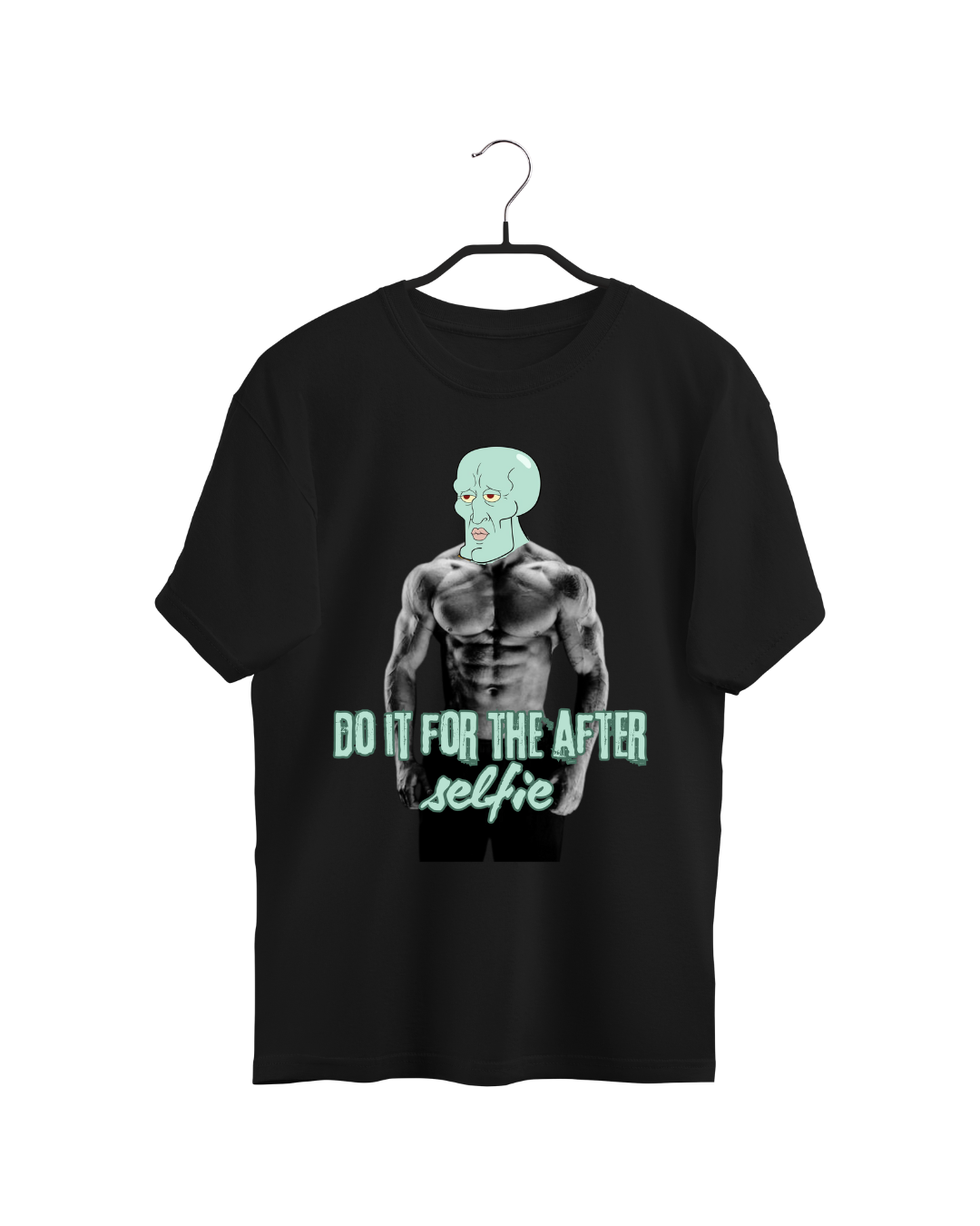 #8004 - Playera Oversized Gym "Do it for the after selfie"