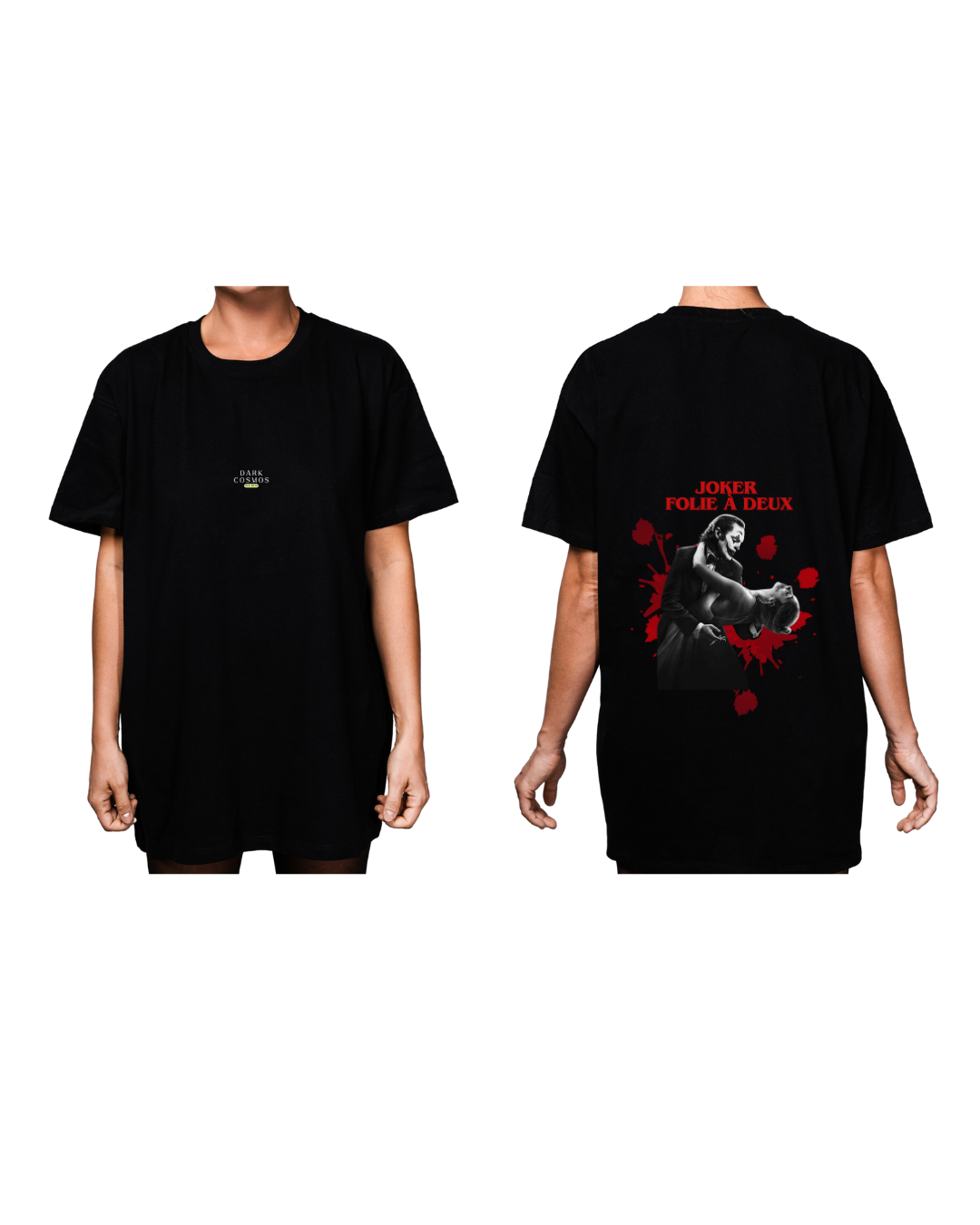 #4004 Playera Oversized Joker - Dark Cosmos MX
