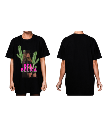 #1004 Playera Oversized Belinda - Dark Cosmos MX