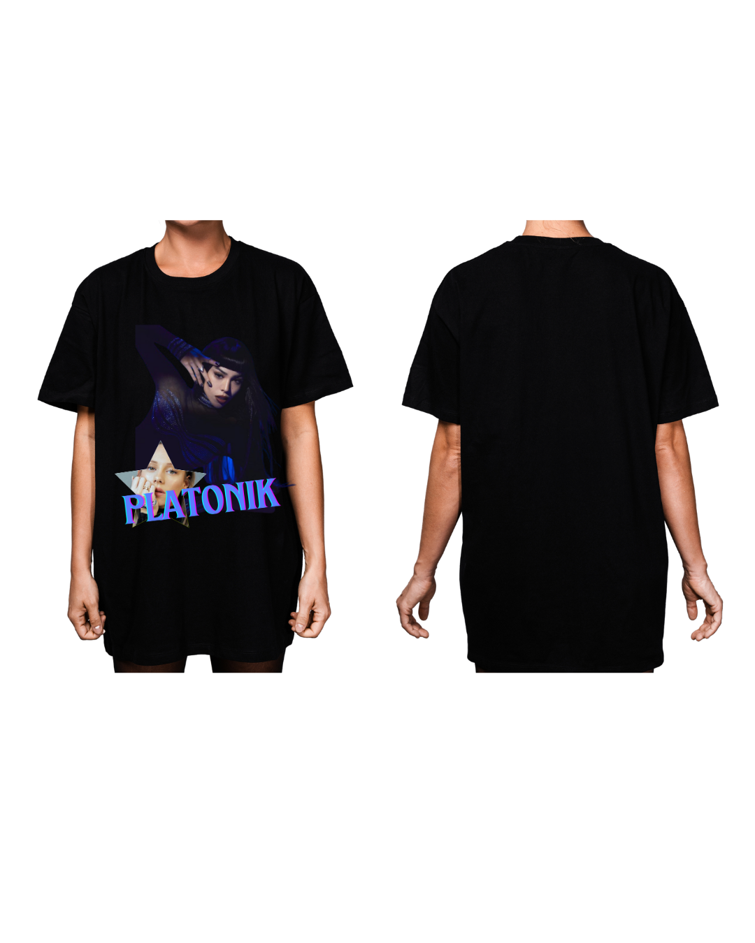 #1005 Playera Oversized Danna - Dark Cosmos MX