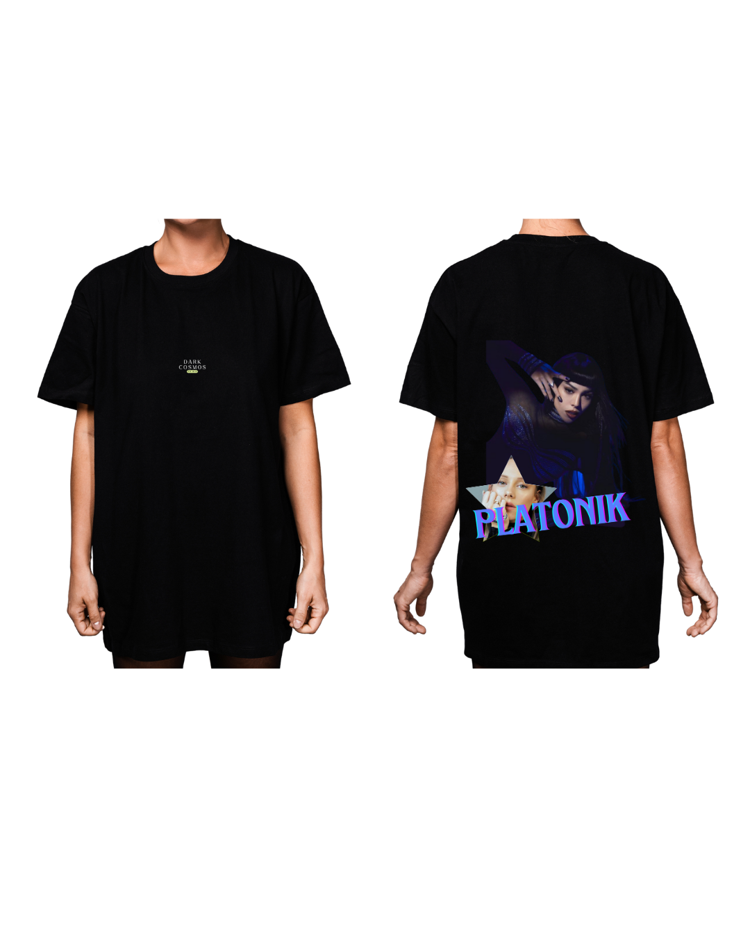 #1005 Playera Oversized Danna - Dark Cosmos MX