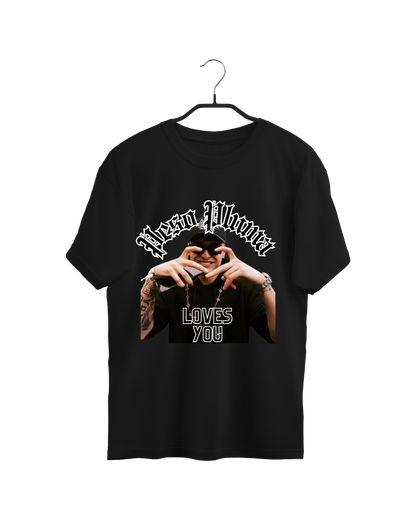 #1001 - Playera Oversized Peso Pluma - Dark Cosmos MX