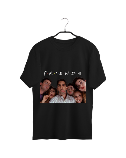 #2003 Playera Oversized Friends - Dark Cosmos MX