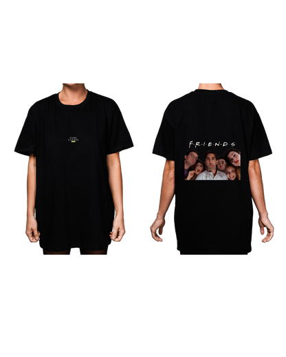 #2003 Playera Oversized Friends - Dark Cosmos MX