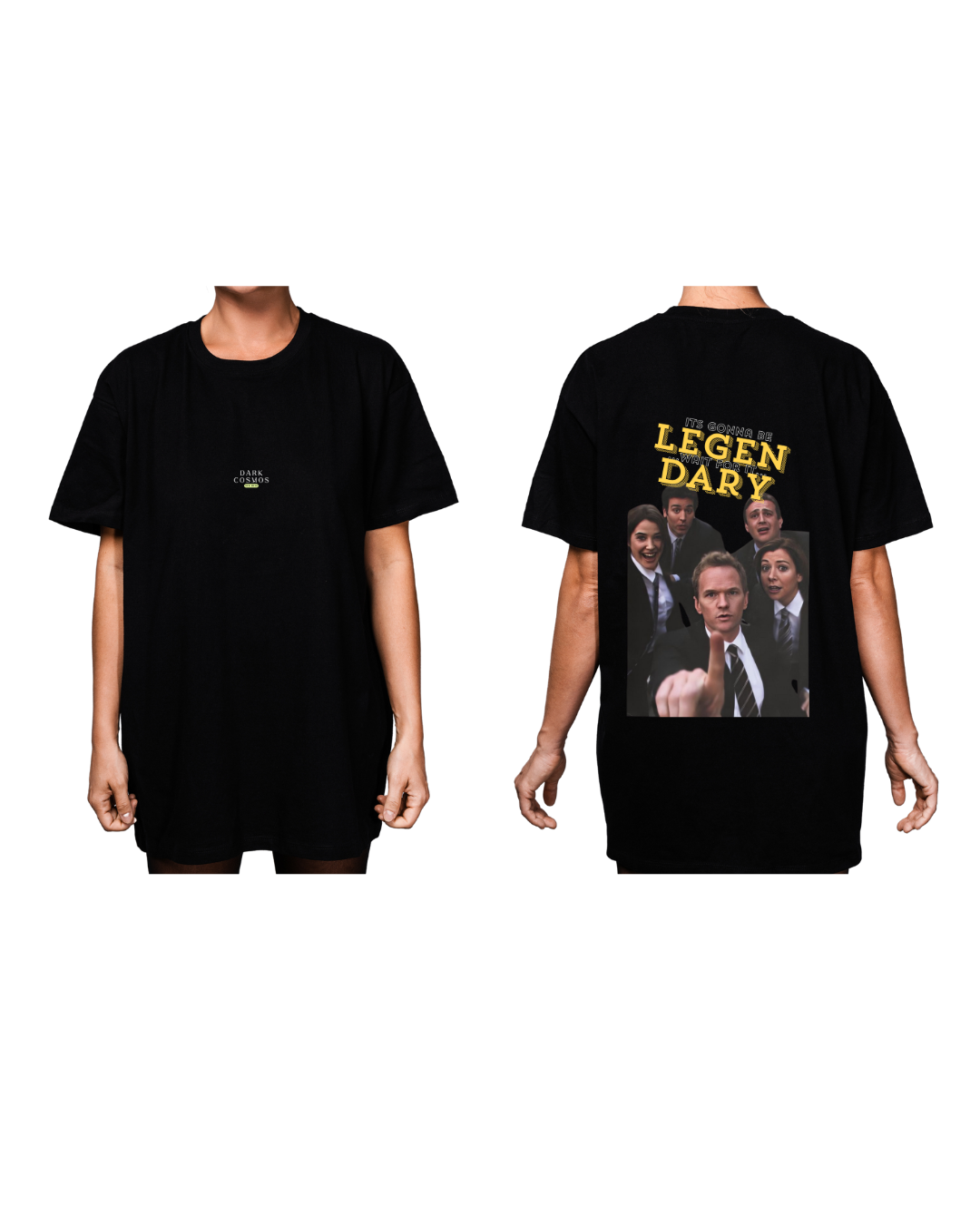 #2005 Playera Oversized How I Met Your Mother - Dark Cosmos MX
