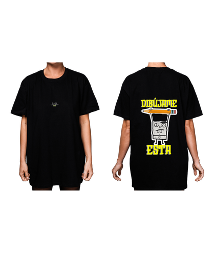 #3001 Playera Oversized Bob Esponja - Dark Cosmos MX