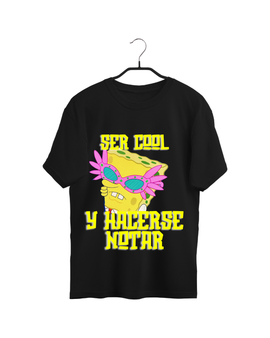 #3003 Playera Oversized Bob Esponja - Dark Cosmos MX