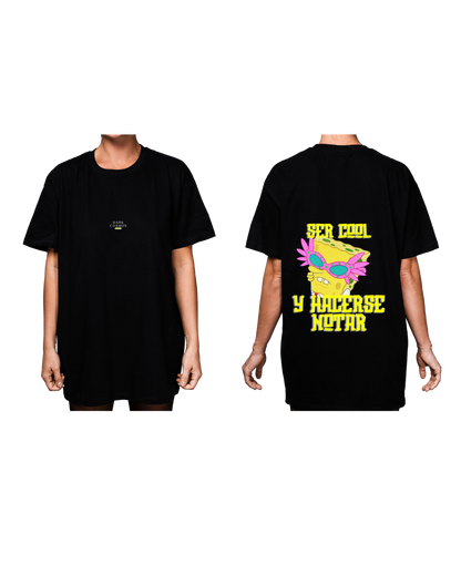 #3003 Playera Oversized Bob Esponja - Dark Cosmos MX