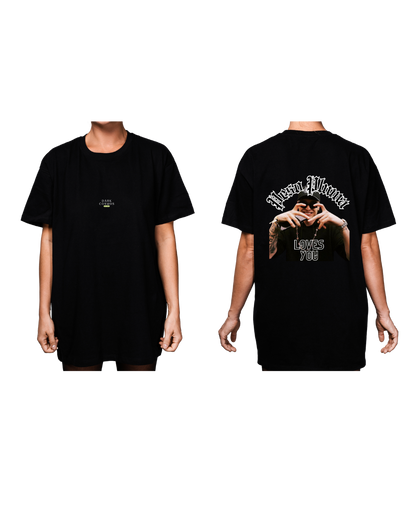 #1001 - Playera Oversized Peso Pluma - Dark Cosmos MX