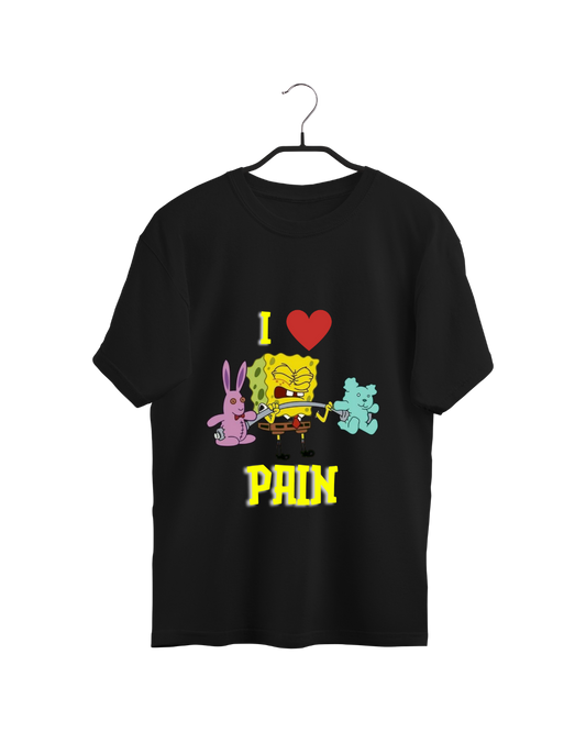 #3004 Playera Oversized Bob Esponja - Dark Cosmos MX
