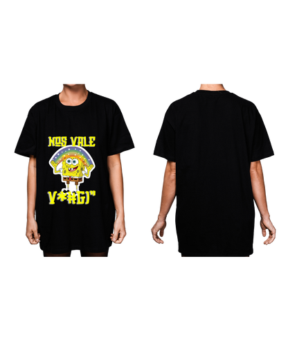 #3005 Playera Oversized Bob Esponja - Dark Cosmos MX