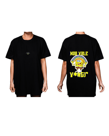 #3005 Playera Oversized Bob Esponja - Dark Cosmos MX