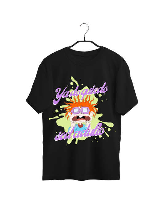 #3006 Playera Oversized Rugrats - Dark Cosmos MX