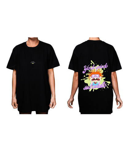 #3006 Playera Oversized Rugrats - Dark Cosmos MX