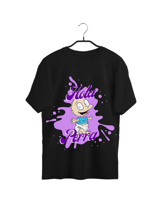 #3008 Playera Oversized Rugrats - Dark Cosmos MX