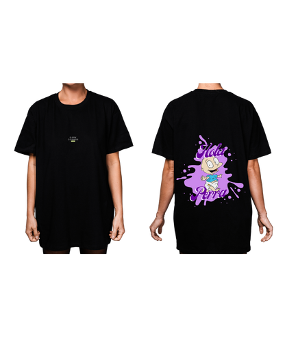 #3008 Playera Oversized Rugrats - Dark Cosmos MX