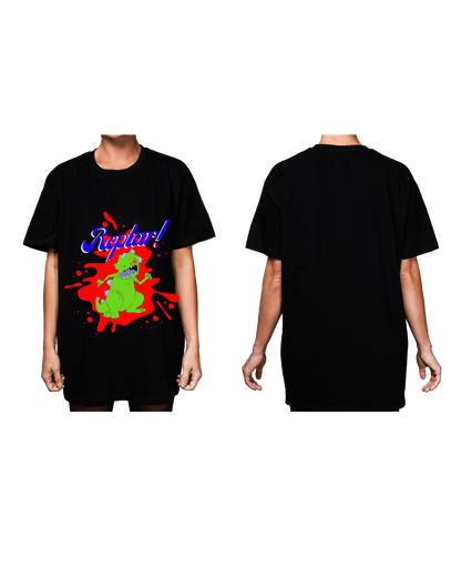 #3009 Playera Oversized Rugrats - Dark Cosmos MX