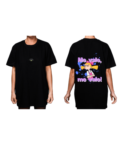 #3010 Playera Oversized Hey Arnold - Dark Cosmos MX
