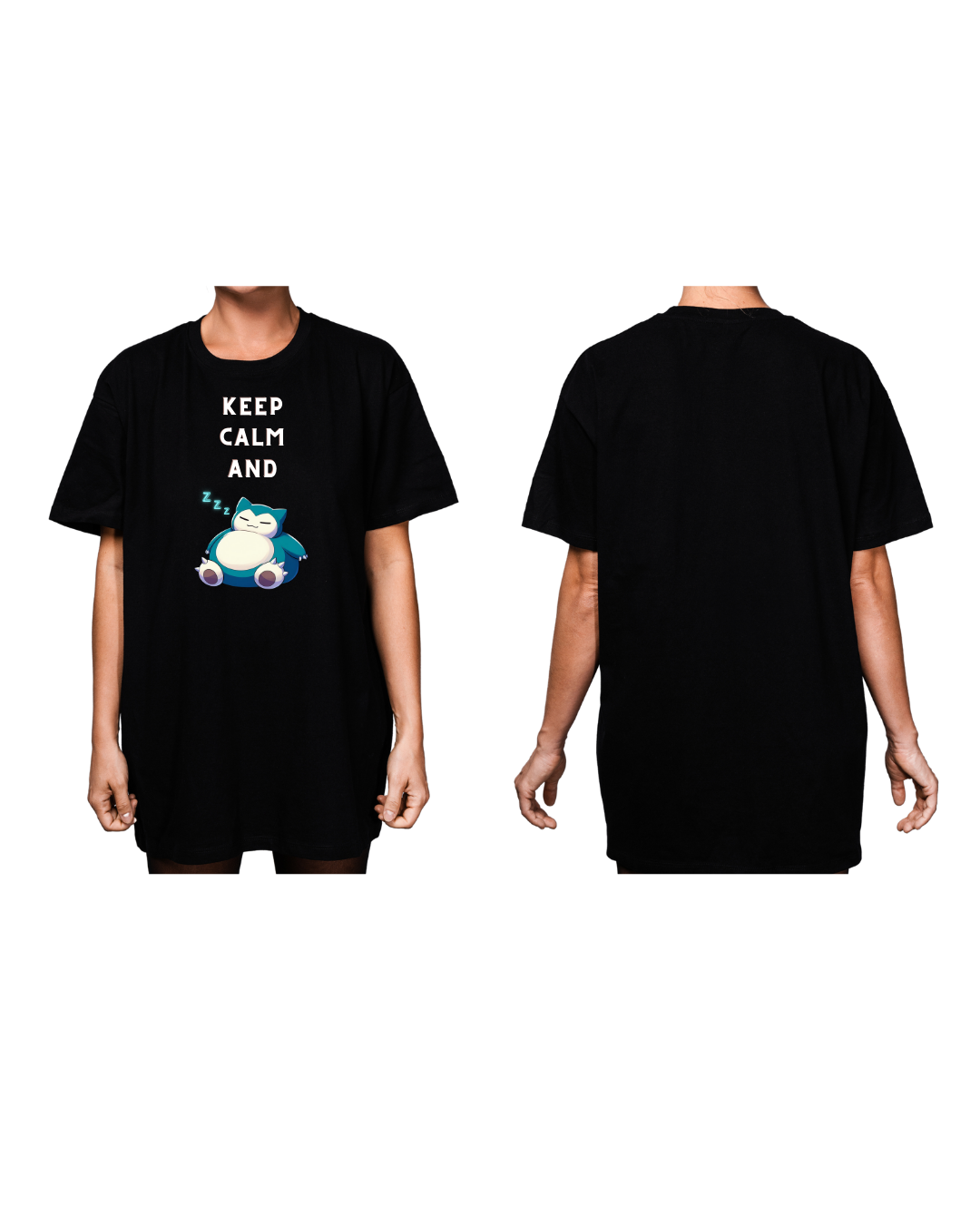 #6004 - Playera Oversized Pokemon