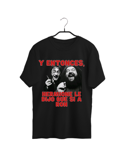 #4001 Playera Oversized Harry Potter - Dark Cosmos MX