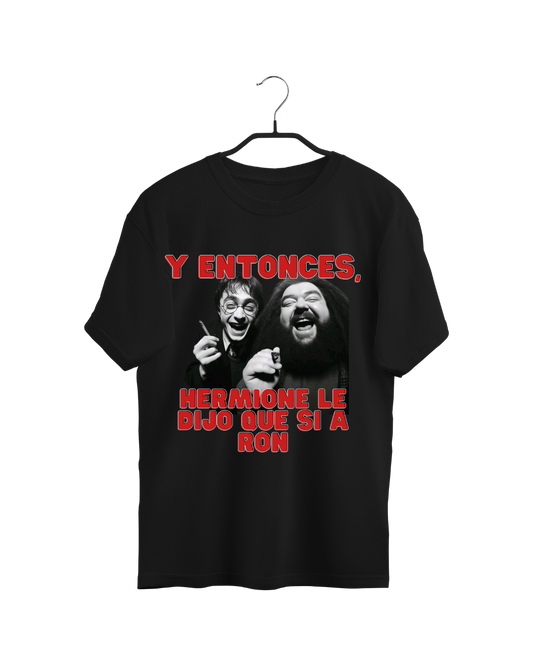 #4001 Playera Oversized Harry Potter - Dark Cosmos MX