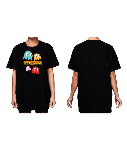 #7003 - Playera Oversized Pac Man