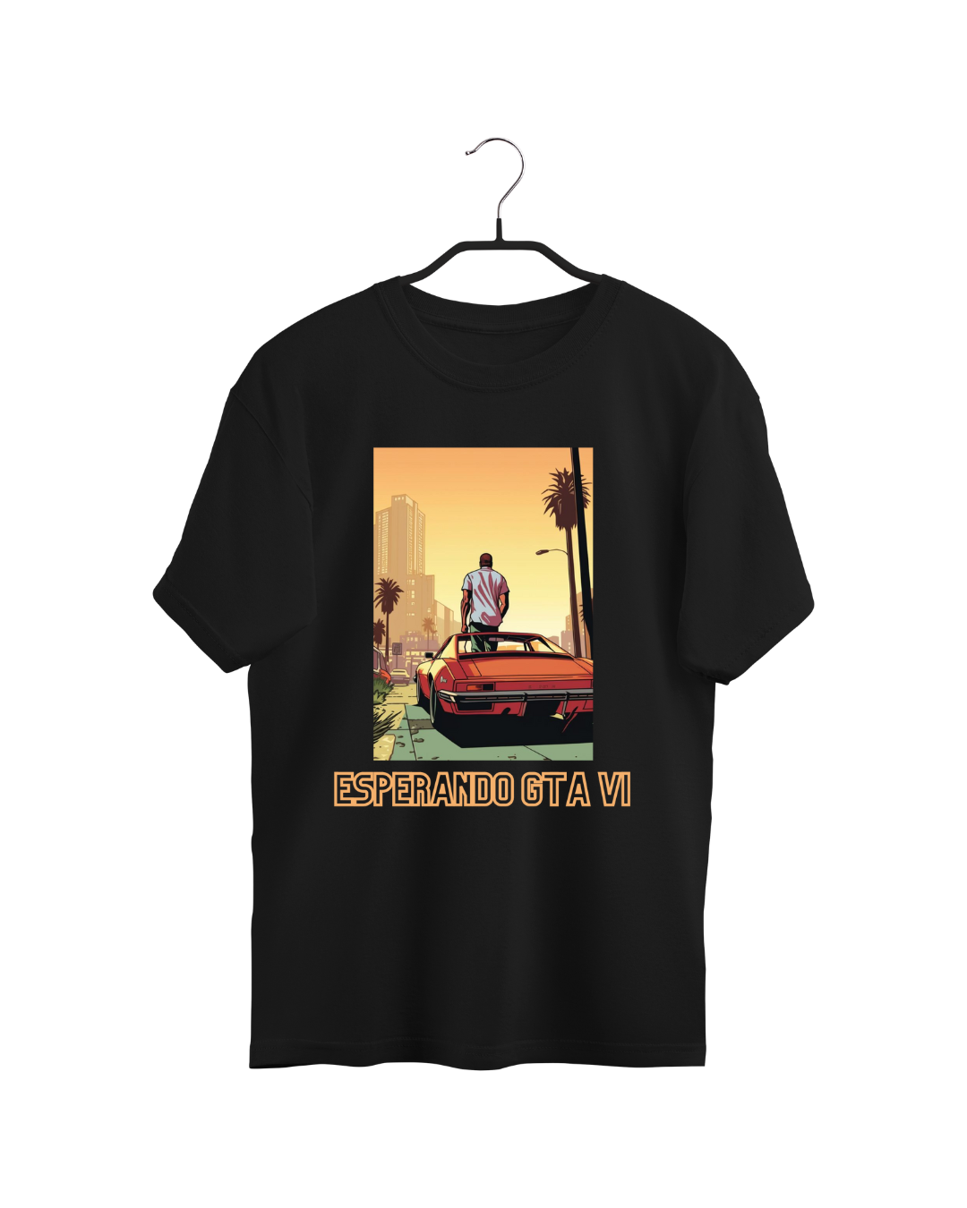 #7004 - Playera Oversized Grand Theft Auto