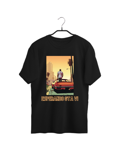 #7004 - Playera Oversized Grand Theft Auto