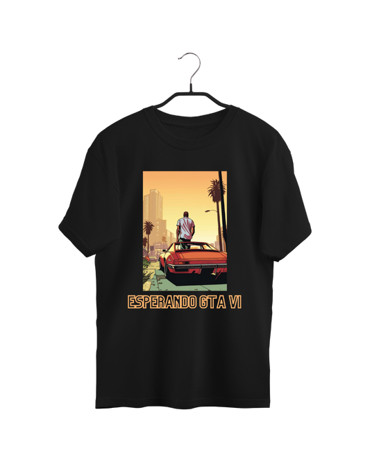 #7004 - Playera Oversized Grand Theft Auto