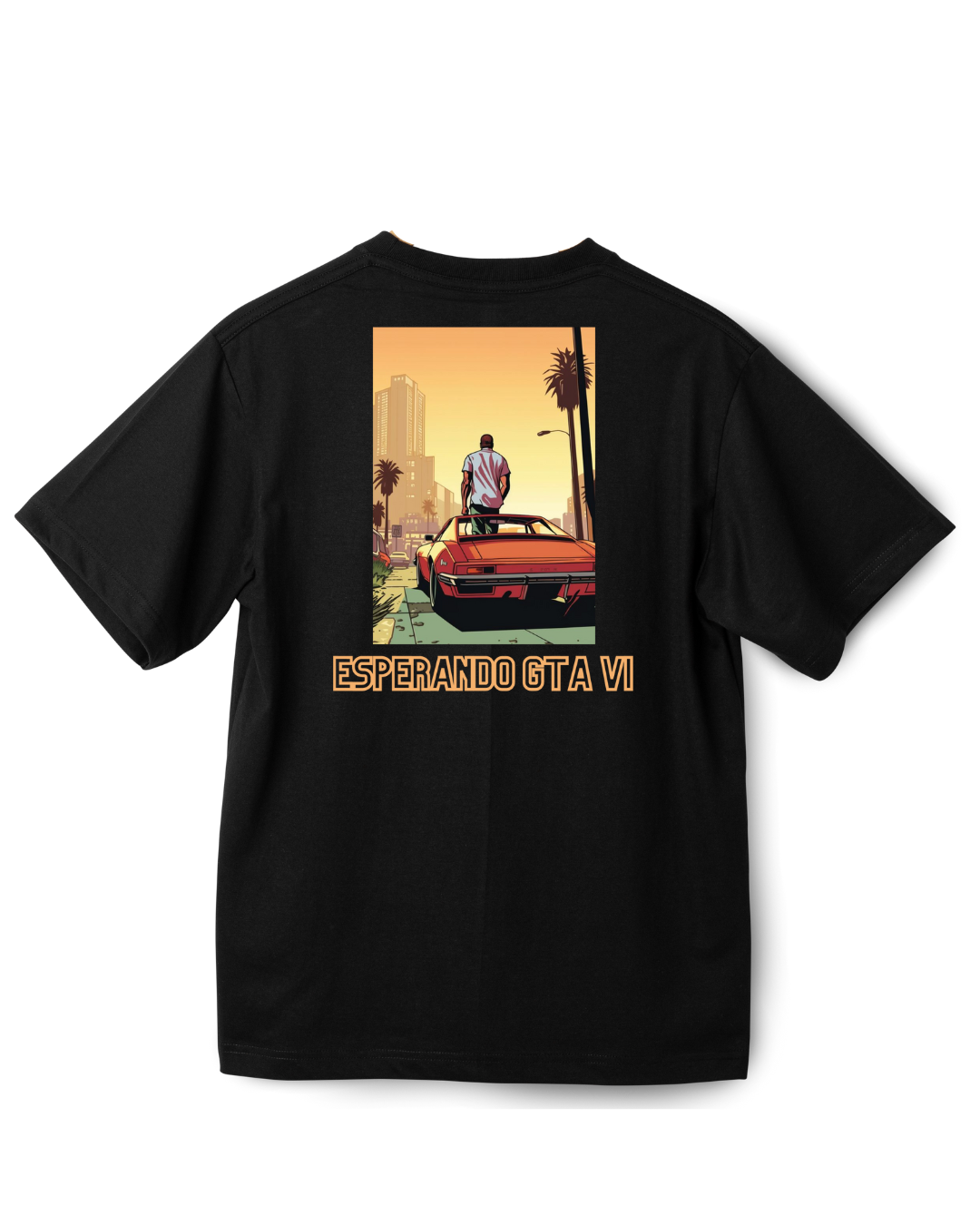 #7004 - Playera Oversized Grand Theft Auto