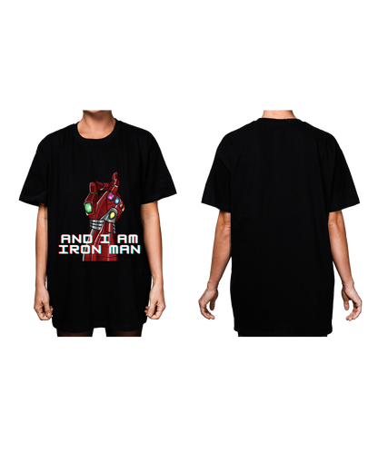 #4003 Playera Oversized Avengers - Dark Cosmos MX