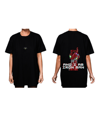 #4003 Playera Oversized Avengers - Dark Cosmos MX