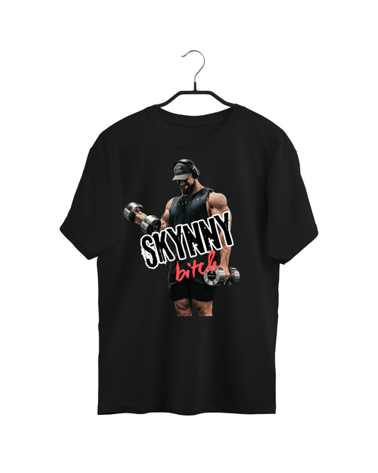 #8001 - Playera Oversized Skinny Bitch