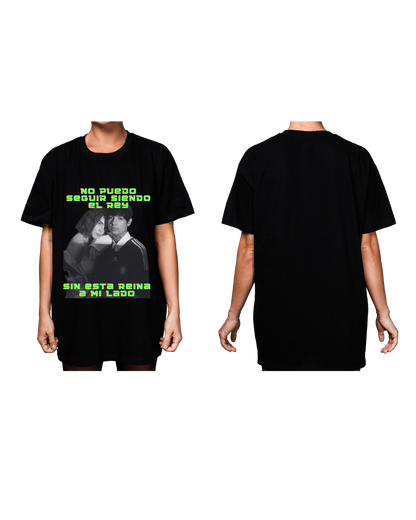 #1003 Playera Oversized Belinda y Nata - Dark Cosmos MX